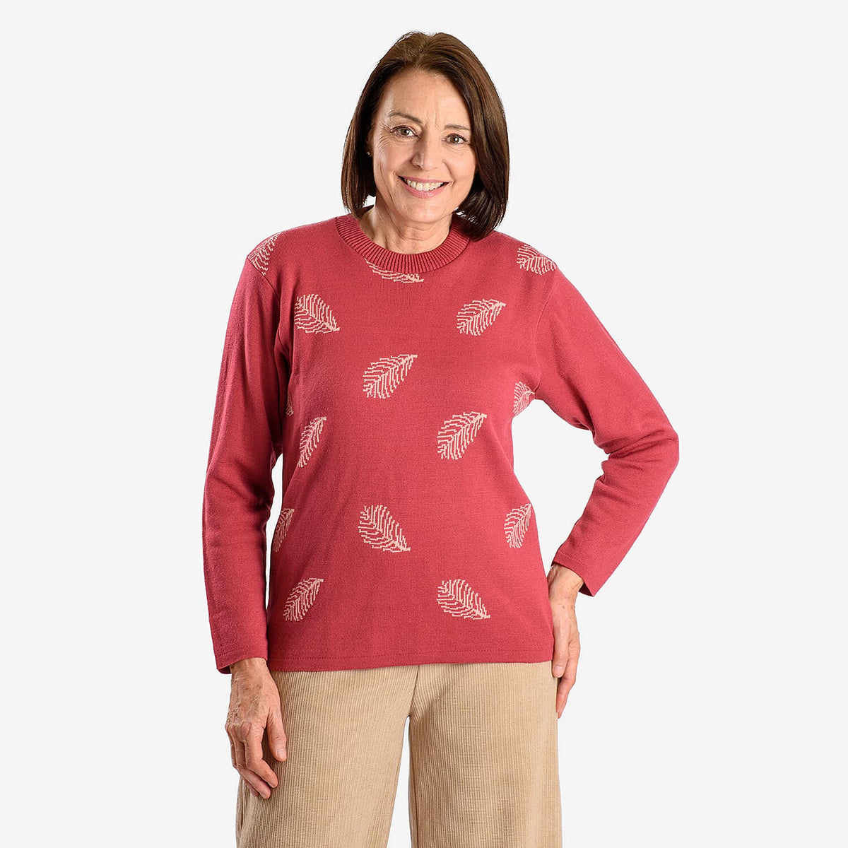 Emma Acrylic Knitted Jumper - L V32514059 0