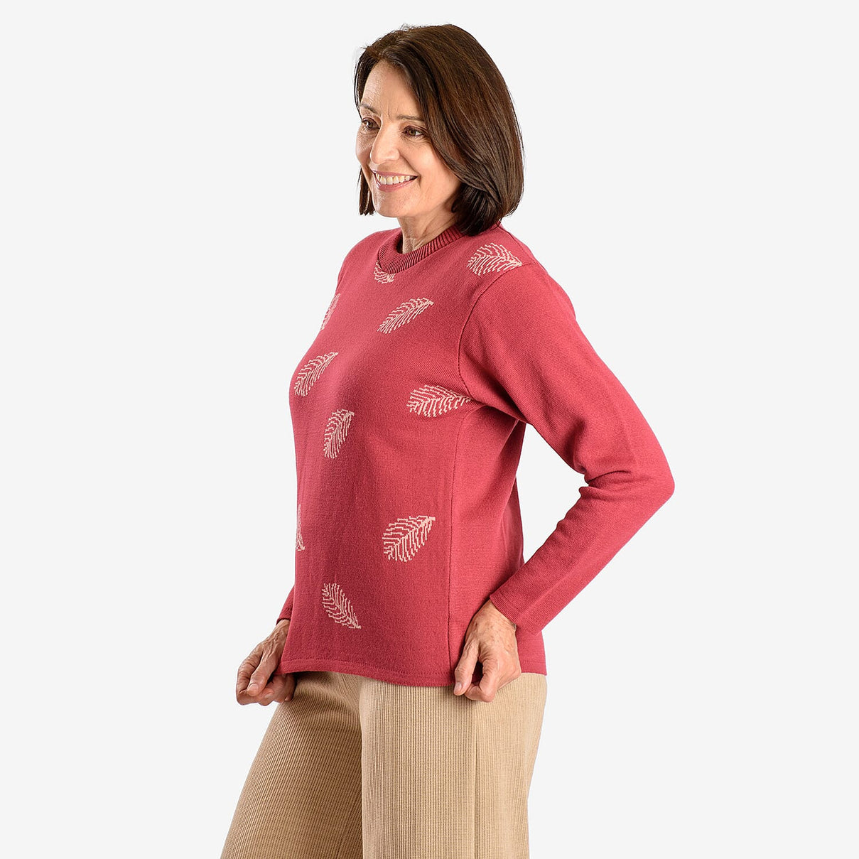 Emma Acrylic Knitted Jumper - L V32514059 1