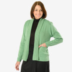 Emma Pure and Natural Knitted Cardigan (Size - M) - Olive_7844929_1