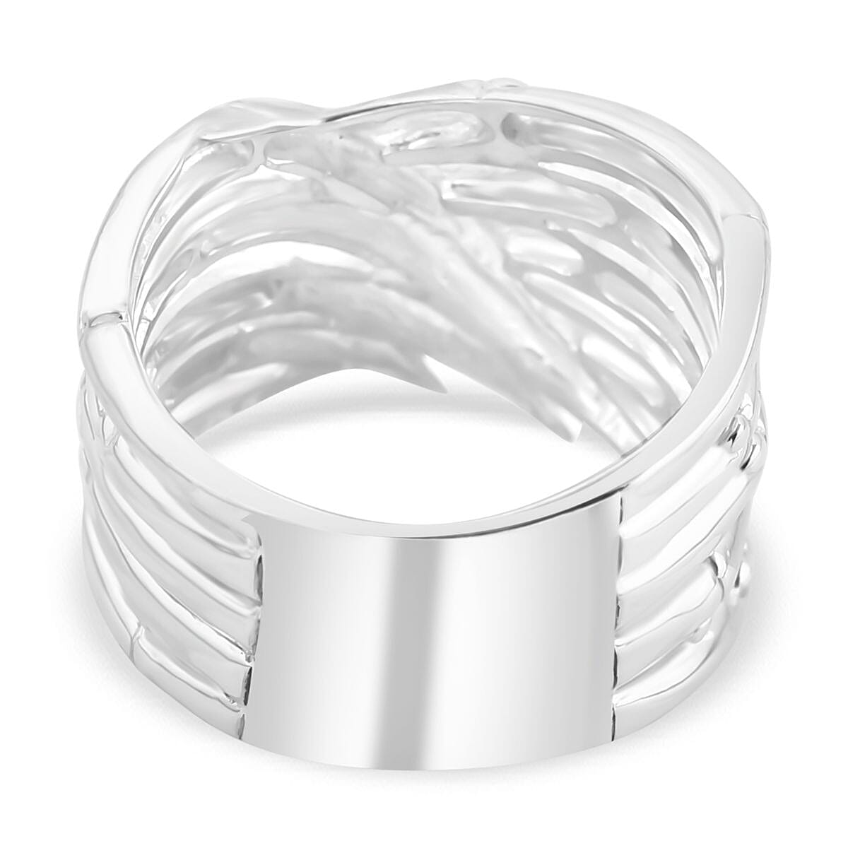 Royal Bali Collection Sterling Silver Bamboo Ring,  Silver Wt. 8 Gms 7845097 4