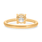 Luxuriant - 9K Yellow Gold SGL Certified (VS/GH) Lab Grown Diamond Solitaire Ring 0.50 Ct._7845736_4