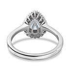 Certified & Appraised RHAPSODY - 950 Platinum AAAA Santa Maria Aquamarine & Diamond (V-S-E-F) Ring 1.00 Ct.