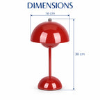 Table Lamp (Size - One Size) - Wine Red_7846371_6
