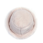 Lightweight and Cozy Faux Fur Bucket Hat (58cm) - White_7846717_3