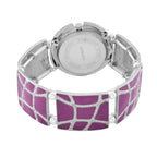 STRADA White Crystal Watch - Purple_7847622_5