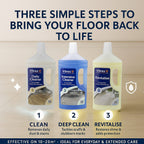 Vitrex Vinyl Tile Cleaning Care Kit Luxury 3-Step Maintenance Self Adhesive Pads_7848009_1