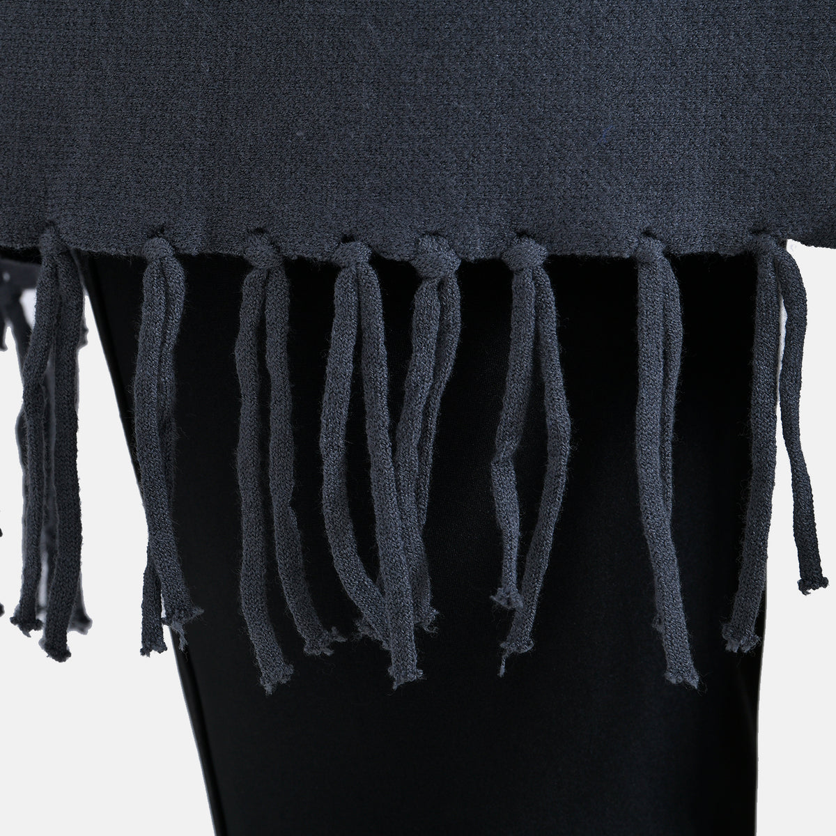 La Marey High Tie Tassel Poncho V32514535 6
