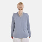 La Marey Sequin Top (Size L) - Grey_7848910_1
