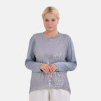 La Marey Sequin Top