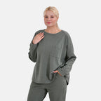 La Marey Soft Casual Top - Green_7849052_3