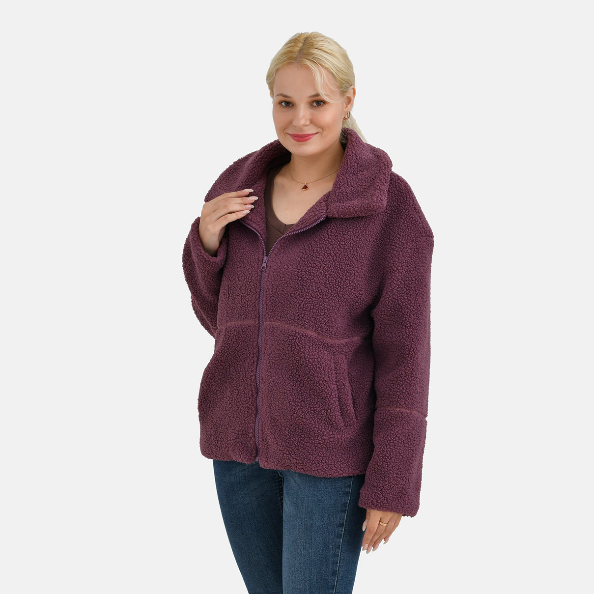 La Marey Borg Jacket with Pockets 7850322 3