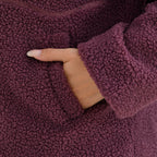 La Marey Borg Jacket with Pockets (Size 16 to 18) - Purple_7850322_4