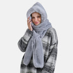 Super Soft Plush Hat and Scarf Set