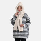 Super Soft Plush Hat and Scarf Set