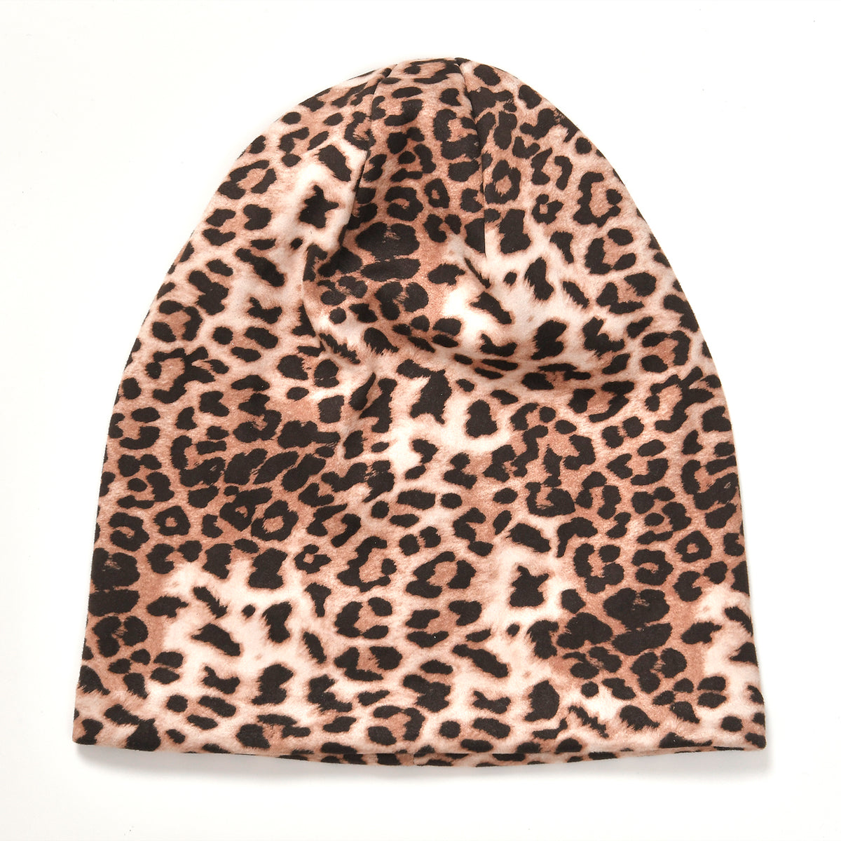 Leopard Print Benie Hat and Gloves Set V32513578 4