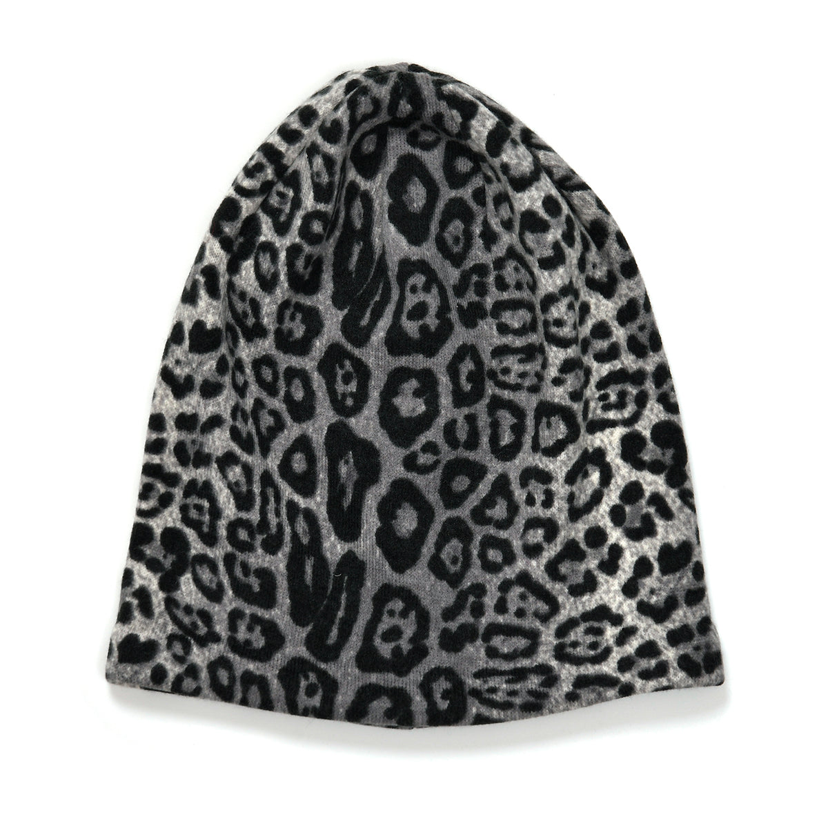 Leopard Print Benie Hat and Gloves Set V32514553 4
