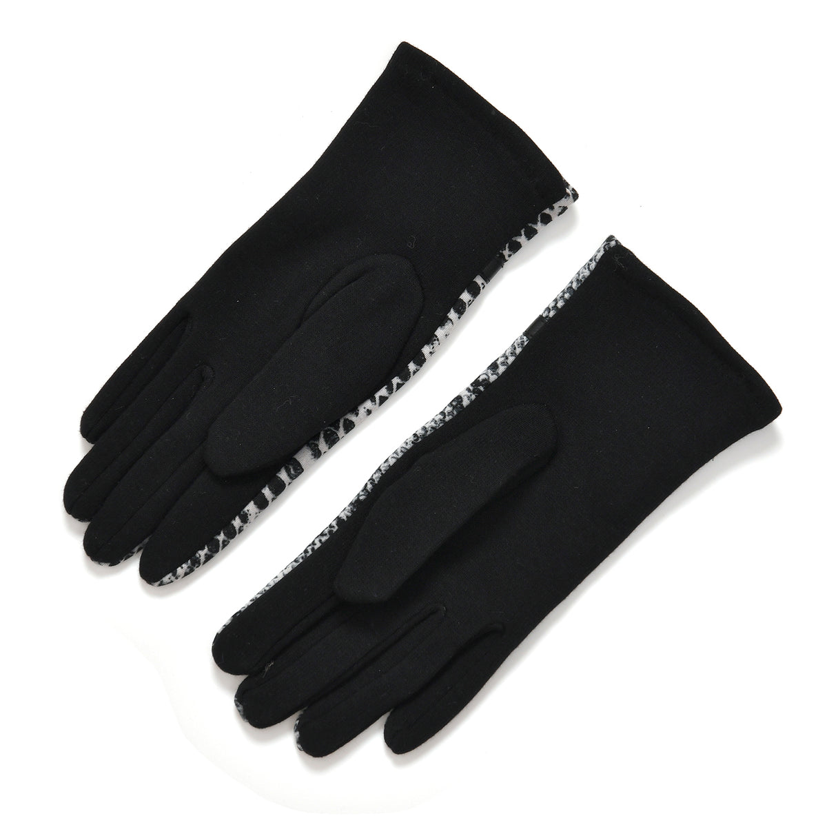 Snake Skin Pattern Beanie and Gloves Set V32514986 7