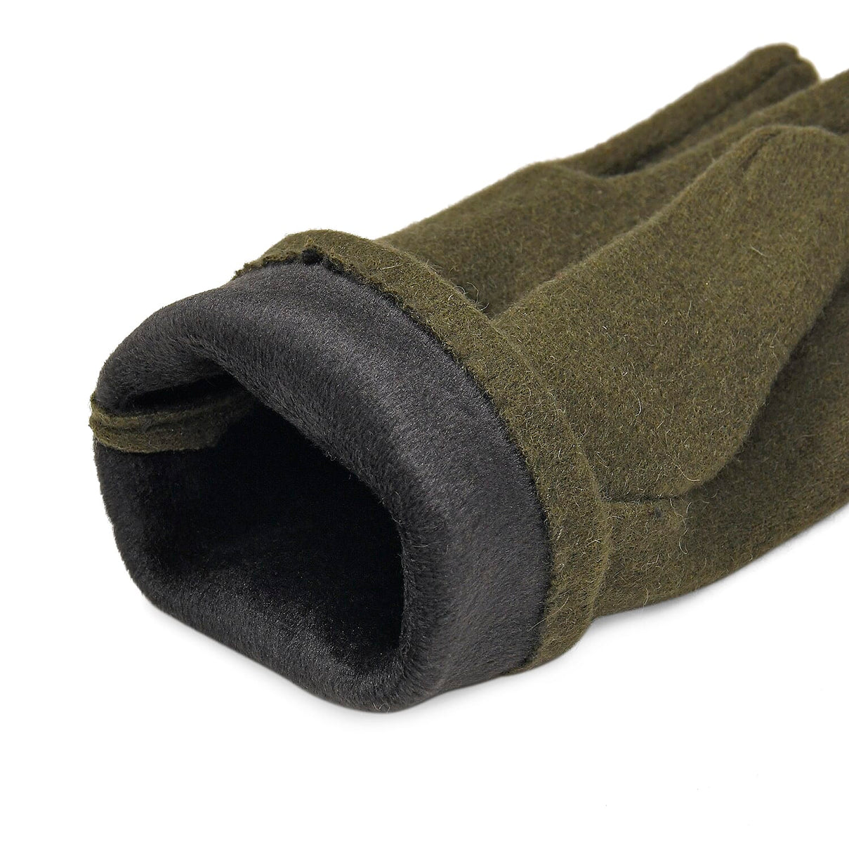 Closeout Deal - 2 Piece Set - Cashmere Diamond Pattern Hat and Gloves - Dark Green V32513823 10