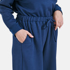 La Marey Loungewear Trousers (Size 8 to 10) - Navy_7851810_3
