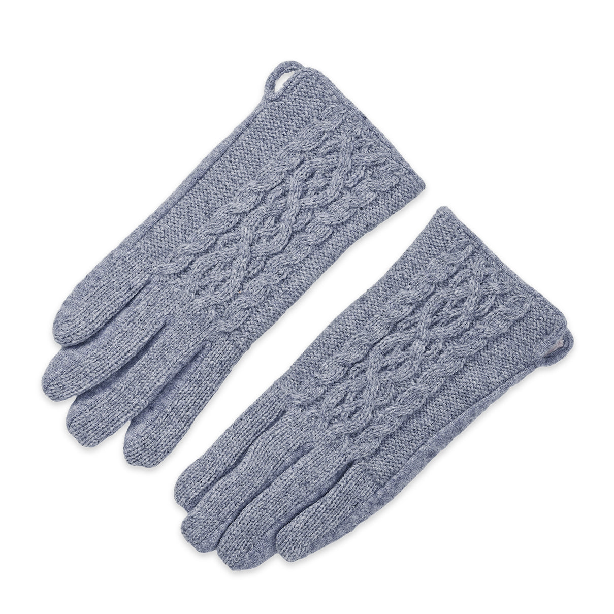 Cashmere Wool Gloves - Grey 7852791 3