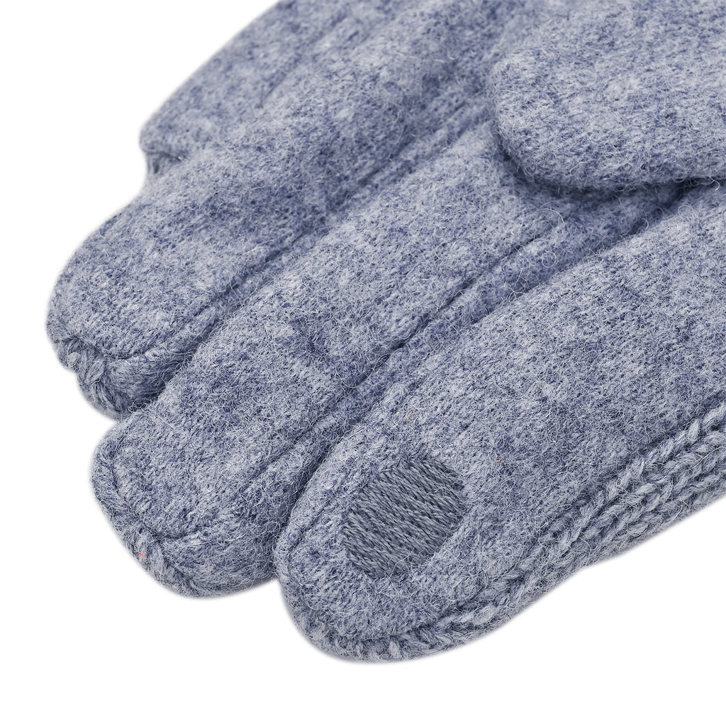 Cashmere Wool Gloves - Grey_7852791_4