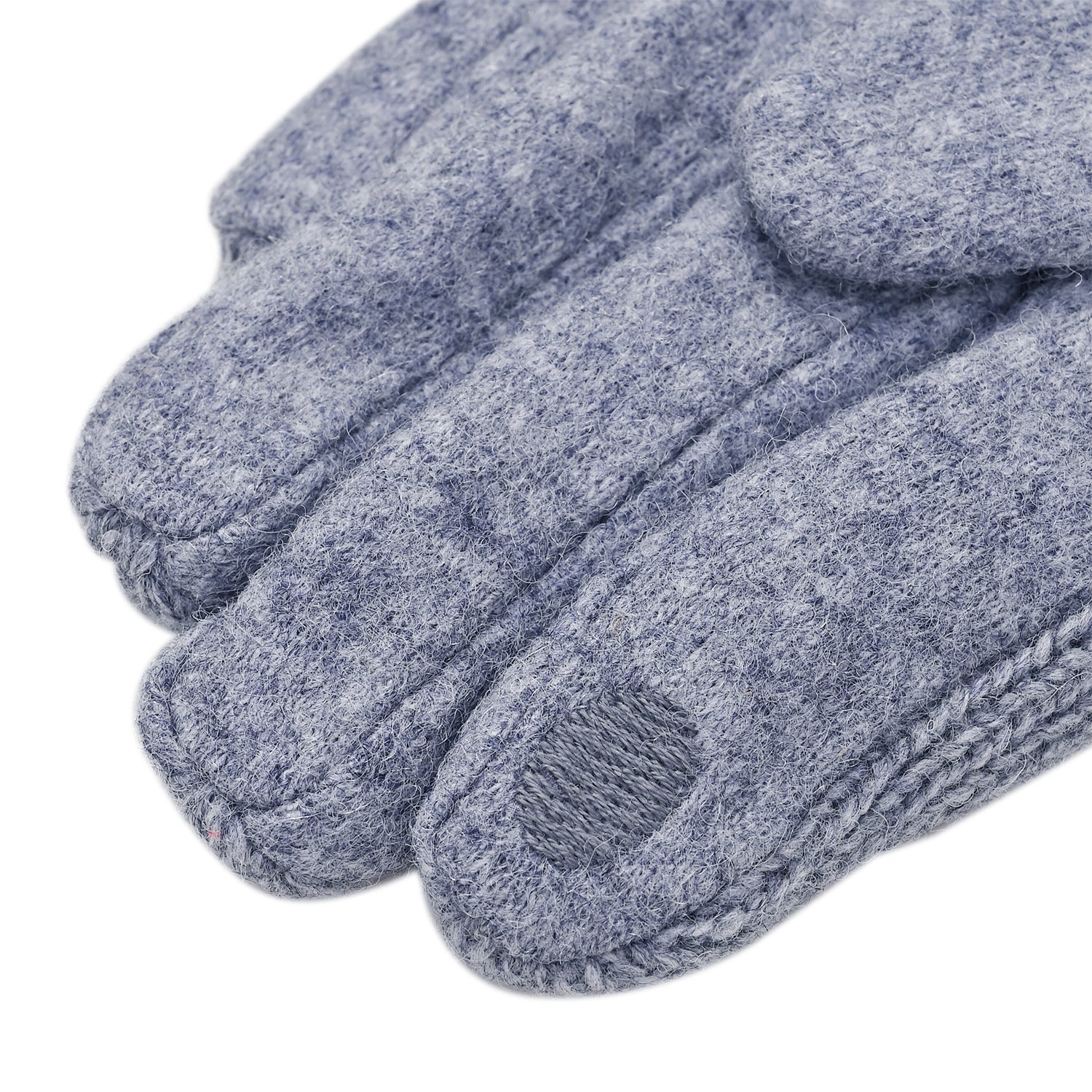 Cashmere Wool Gloves - Grey V32348976 4