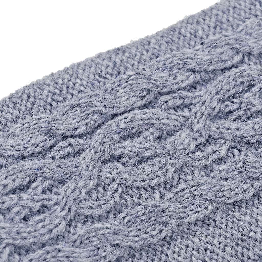 Cashmere Wool Gloves - Grey_7852791_6