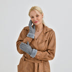One Time Closeout - Cashmere Wool Gloves (24 x 9cm) - Grey_7852899_1