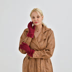 One Time Closeout - Cashmere Wool Gloves (24 x 9cm) - Red_7852900_1