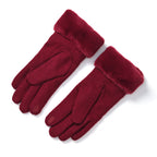 One Time Closeout - Cashmere Wool Gloves (24 x 9cm) - Red_7852900_3