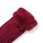 One Time Closeout - Cashmere Wool Gloves (24 x 9cm) - Red_7852900_4