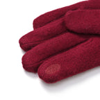 One Time Closeout - Cashmere Wool Gloves (24 x 9cm) - Red_7852900_5