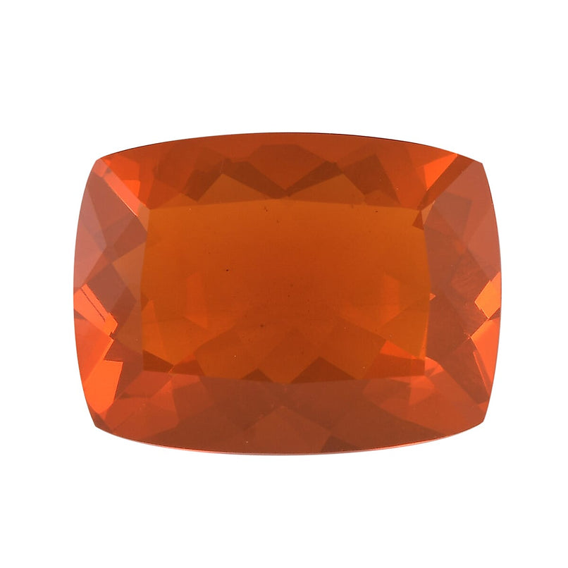 Fire Opal Cushion Size Varies