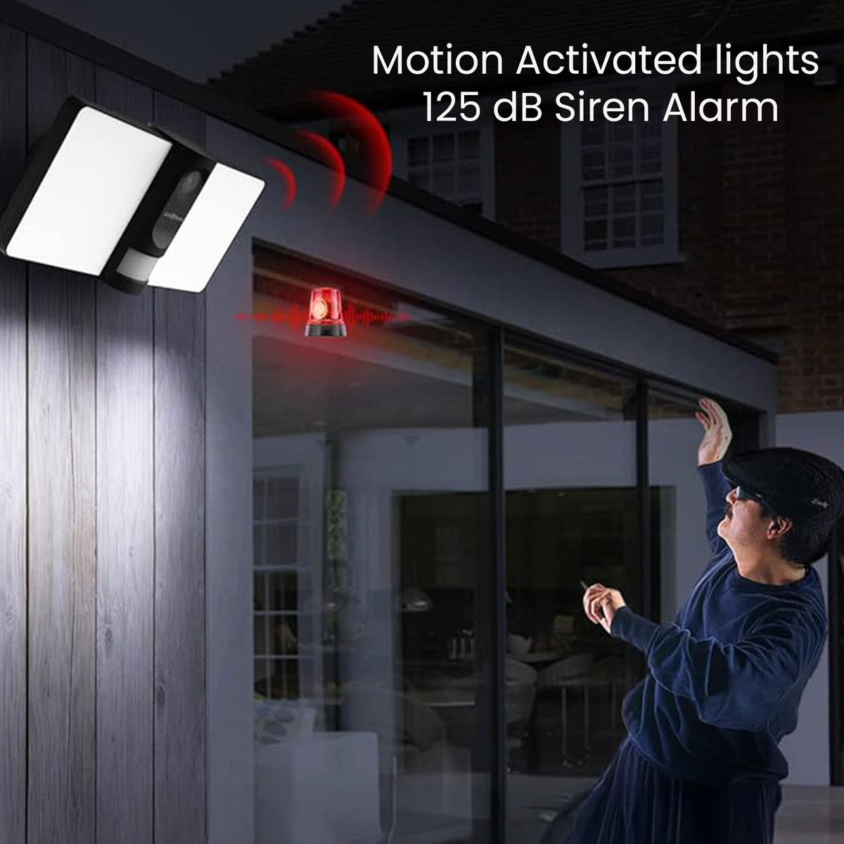 Link2Home Outdoor Floodlight Camera with PIR V32513826 1