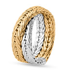 Royal Bali Collection - 22K Yellow Gold Two Tone Vermeil Plated Sterling Silver Ring_7856500_3