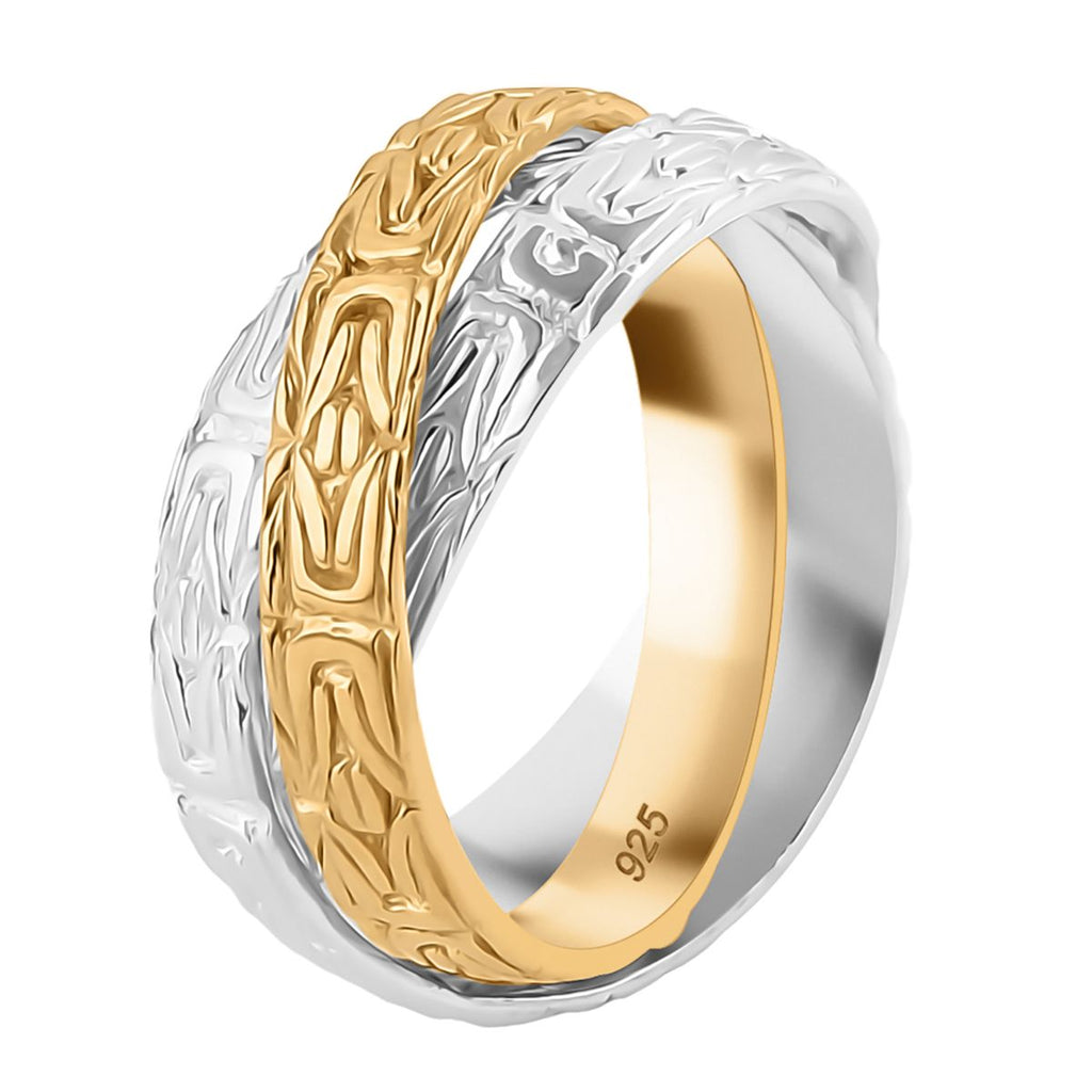 Royal Bali Collection - Sterling Silver Two-Tone Ring_7856540_3