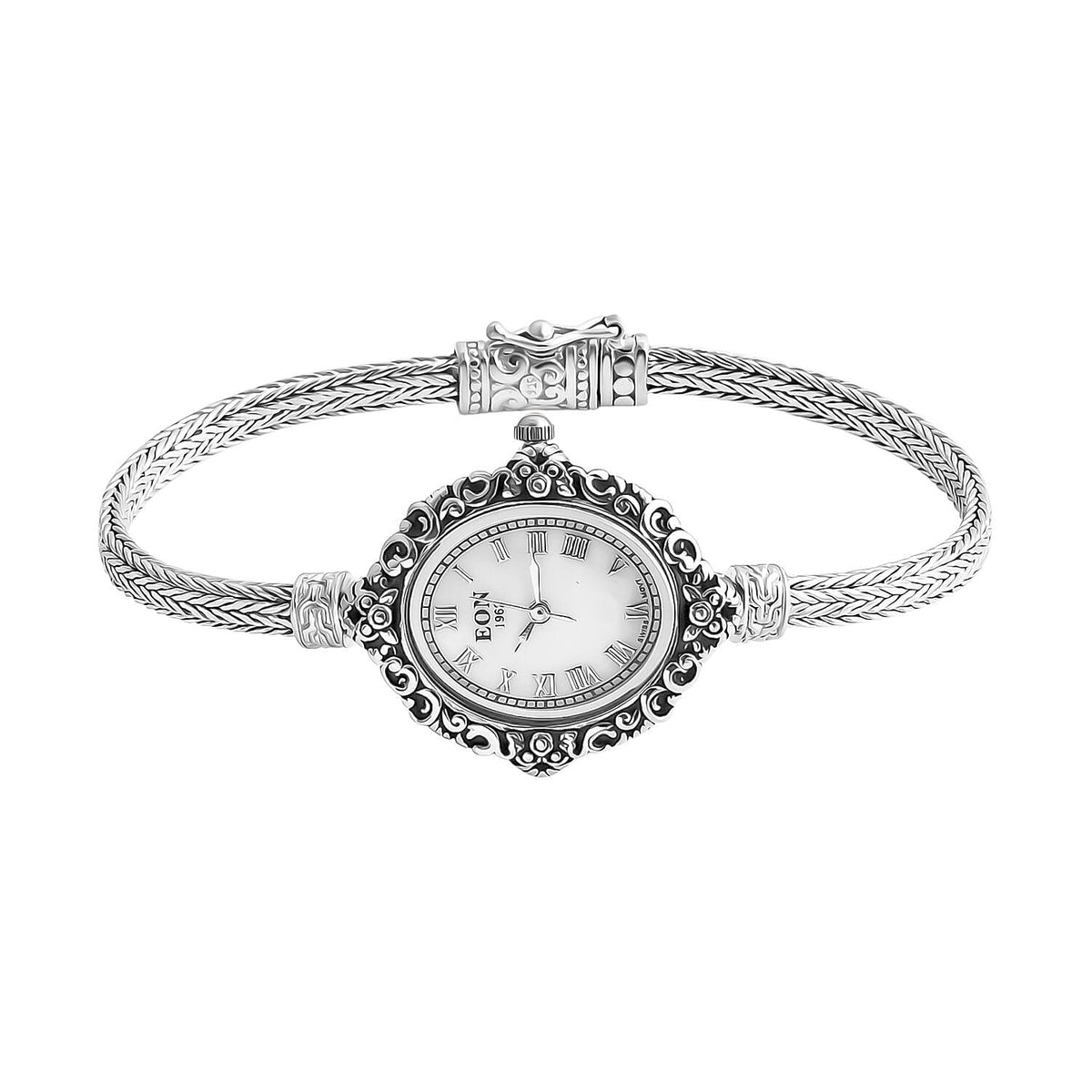 Royal Bali Collection Sterling Silver Tulangnaga Chain Bracelet Watch Size 7.5 Inch 7856835 3