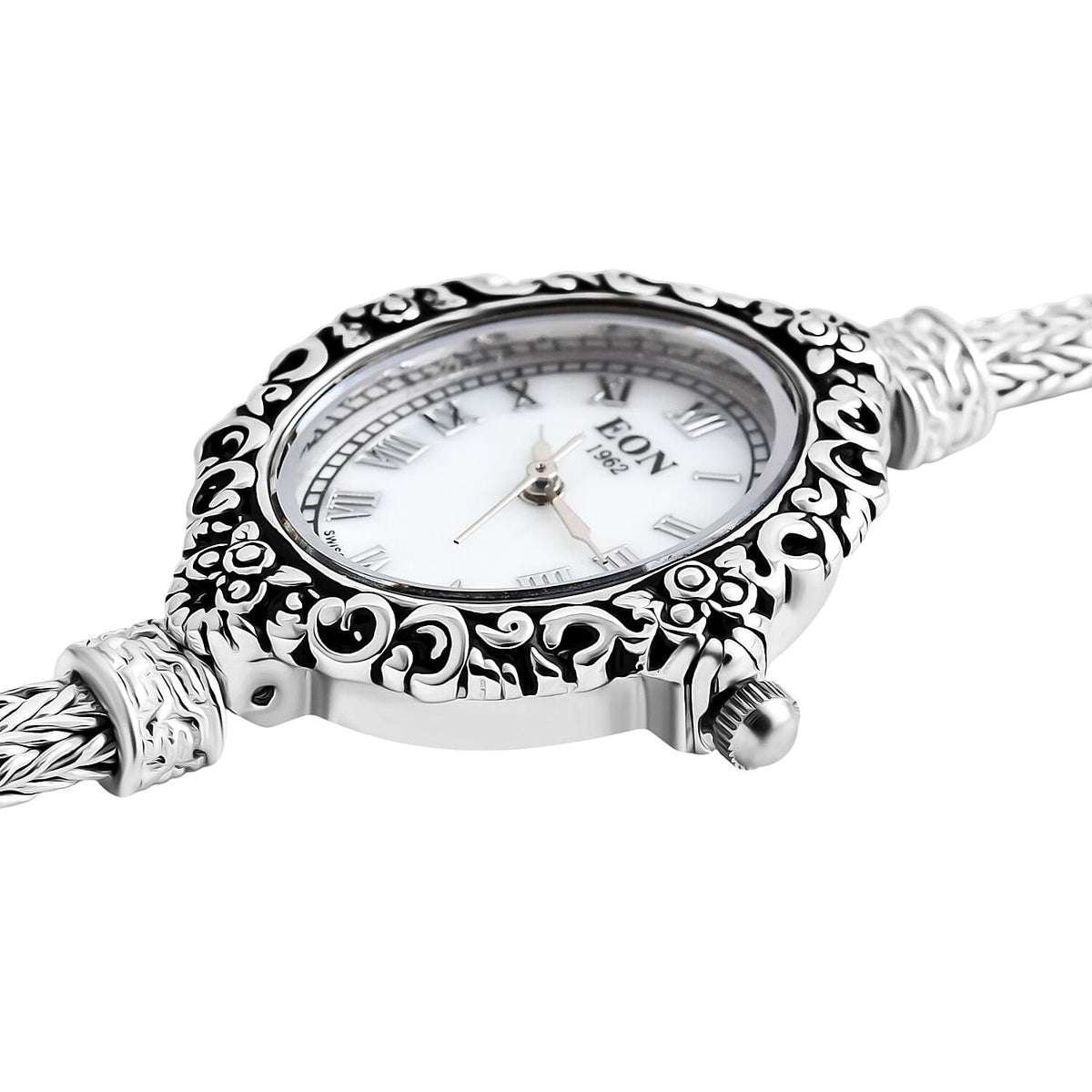 Royal Bali Collection Sterling Silver Tulangnaga Chain Bracelet Watch Size 7.5 Inch 7856835 5