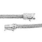 Royal Bali Collection Sterling Silver Tulangnaga Chain Bracelet Watch (Size - 7.5), Silver Wt. 15.36 Gms._7856835_6