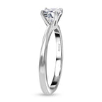 Anshu Treasure Chest Luxuriant Diamond - 950 Platinum Certified (VS/G-H) Lab Grown Diamond Ring 0.50 Ct._7857828_2
