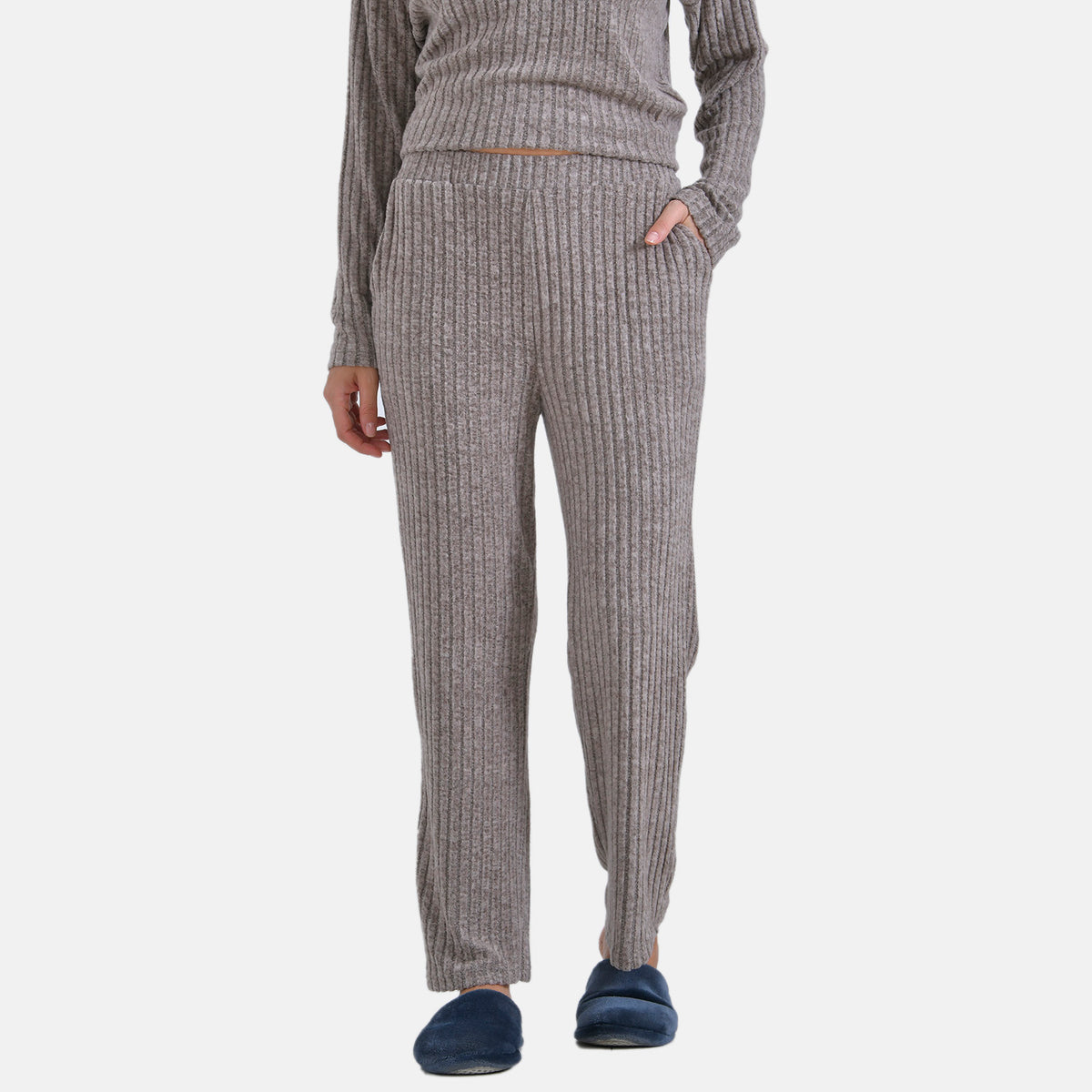 La Marey Two-Piece Knitted Loungewear Set V32516684 6