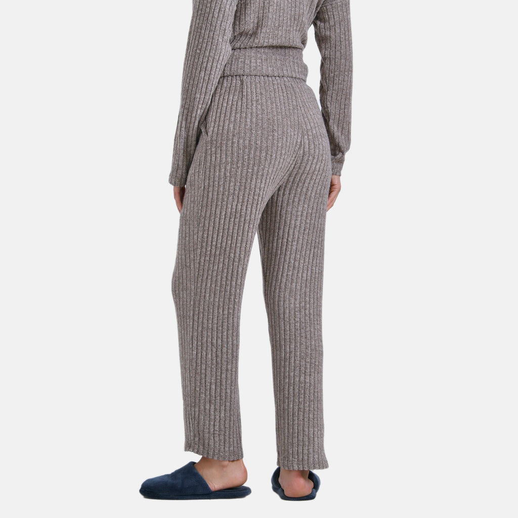 La Marey Two-piece Knitted Loungewear Set (Size 20 to 22) - Beige_7861098_6