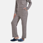 La Marey Two-piece Knitted Loungewear Set (Size 20 to 22) - Beige_7861098_7