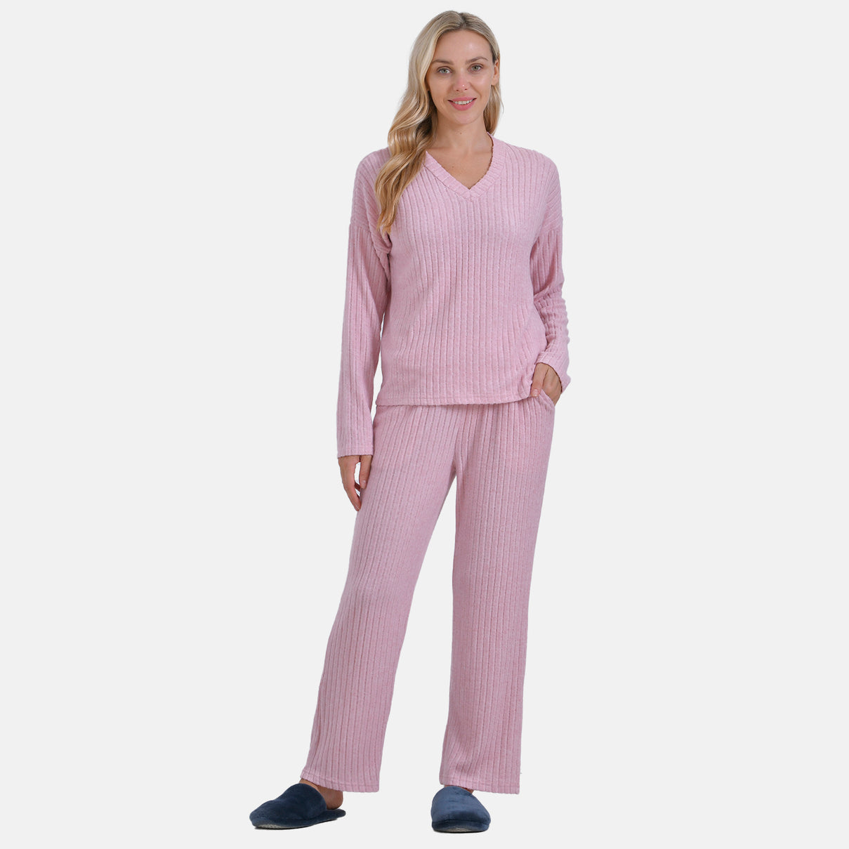 La Marey Two-Piece Knitted Loungewear Set 7861103 0