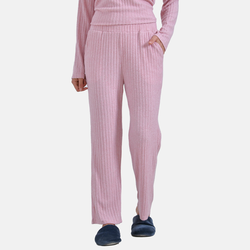 La Marey Two-piece Knitted Loungewear Set (Size 20 to 22) - Pink_7861103_5