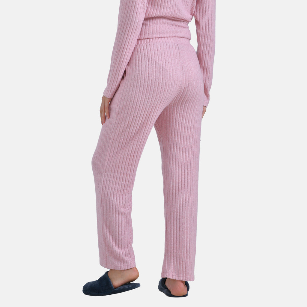La Marey Two-piece Knitted Loungewear Set (Size 20 to 22) - Pink_7861103_6