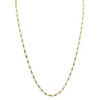 Hatton Garden Closeout Deal - 9K Yellow Gold Cable Necklace (Size - 18)