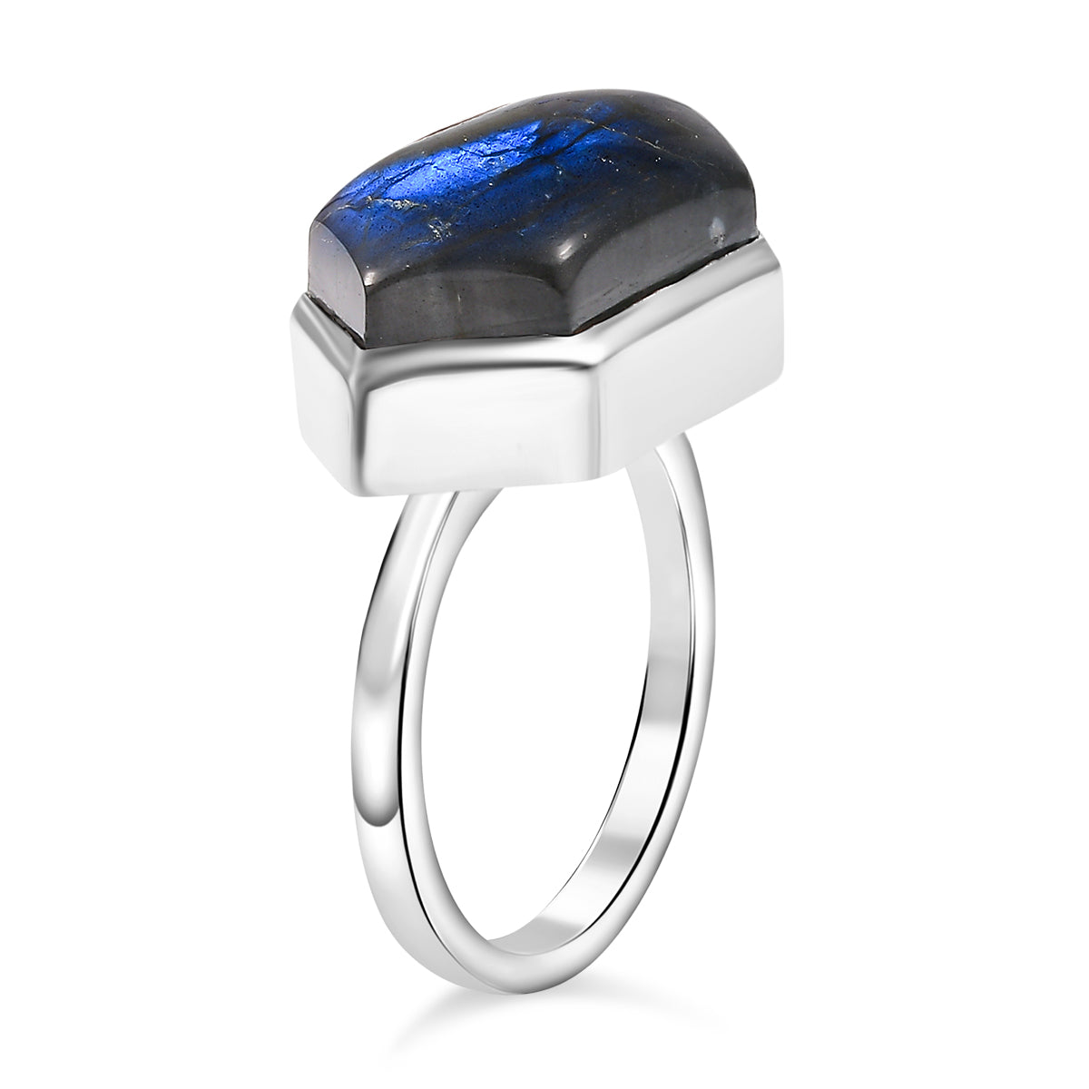 Labradorite  Fancy Ring Pure Yellow Brass  10.00 ct  11.325  Ct. 7862314 3
