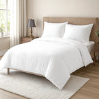 Bamboo Duvet Cover White - Single_7880261