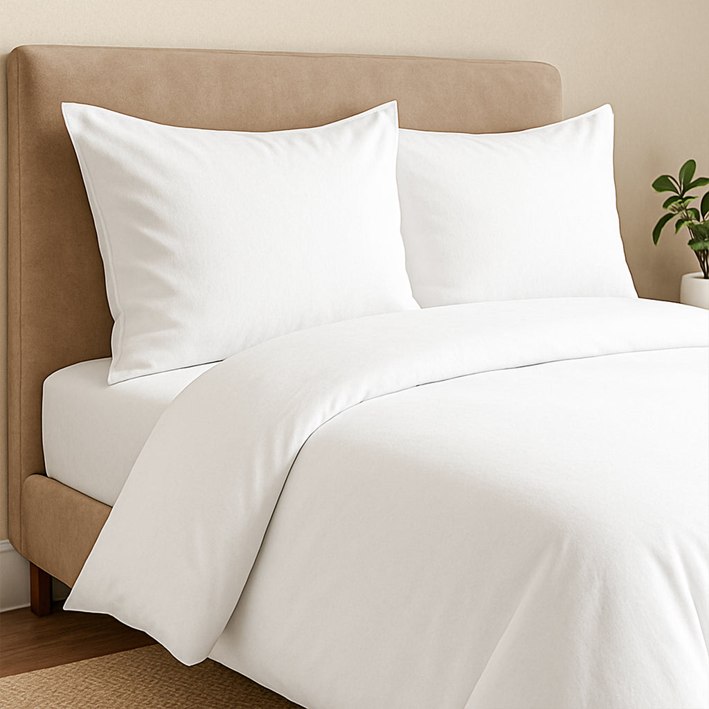 Bamboo Duvet Cover White - Single_7880261_1